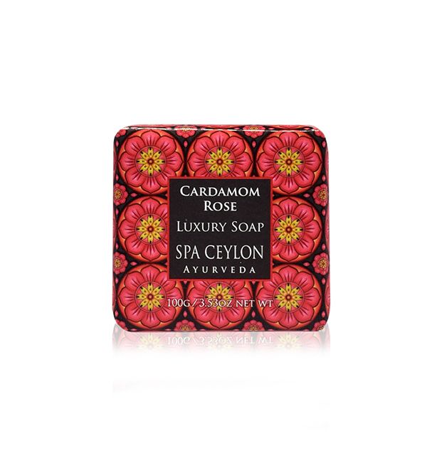 Cardamom Rose - Luxury Soap 100g - Spa Ceylon UK