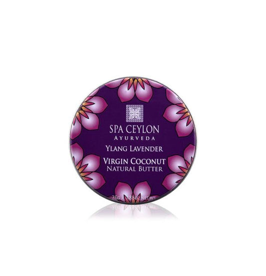 Ylang Lavender - Virgin Coconut Natural Butter 25g - Spa Ceylon UK