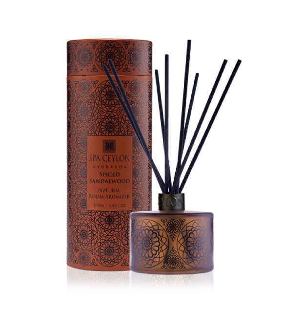 Spiced Sandalwood - Natural Room Aromizer 190ml - Spa Ceylon UK