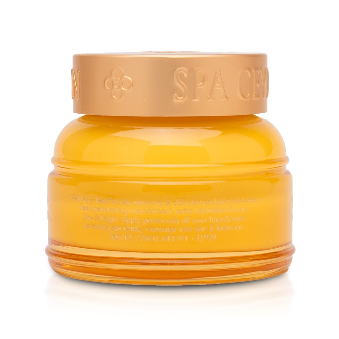Sal & Saffron - Vitamin E Rich - Ultra - Nourishing Rich Facial Cream - 50g - Spa Ceylon UK