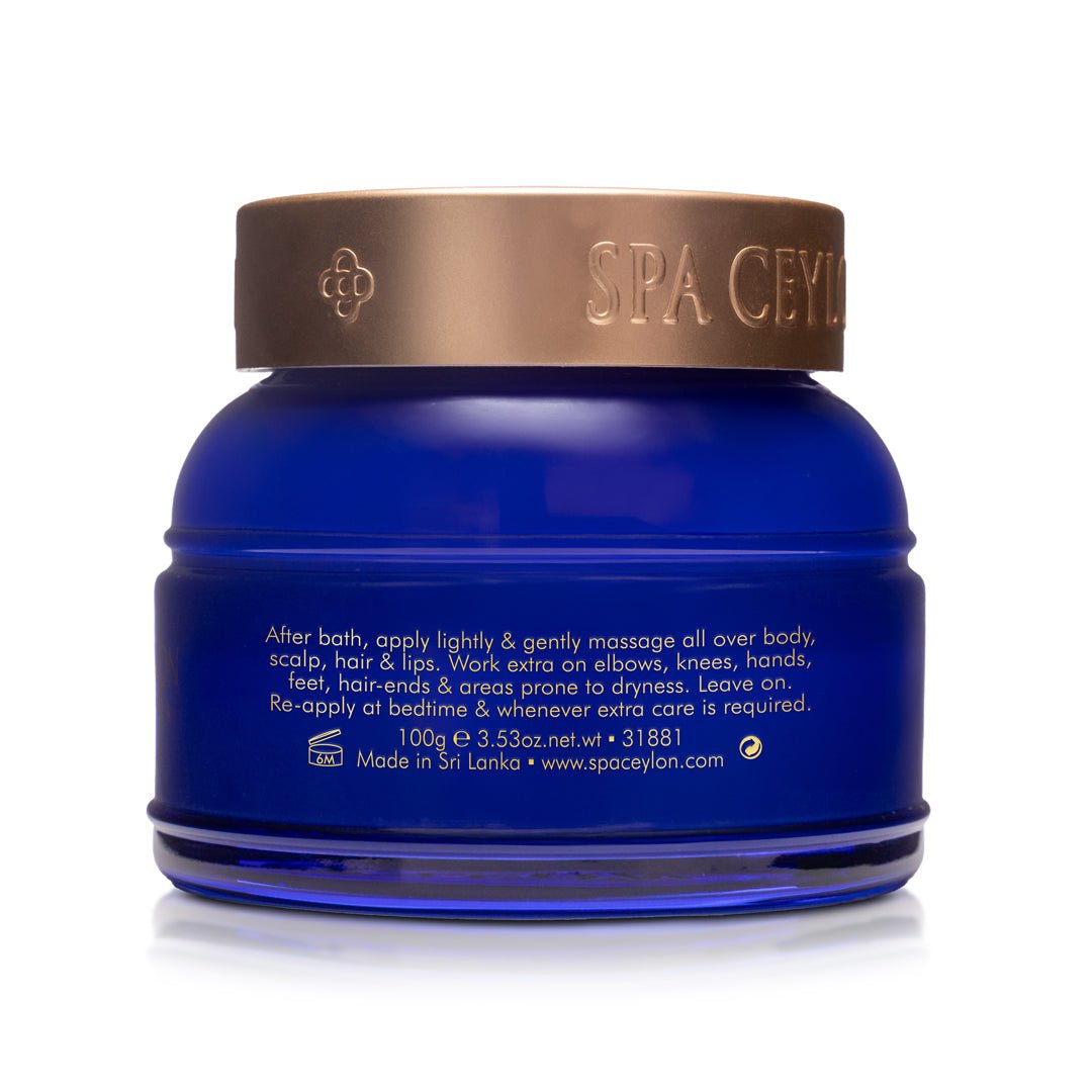 Frankincense Kaffir Lime - Winter Wellness Head to Toe Hydrating Balm 100g - Spa Ceylon UK