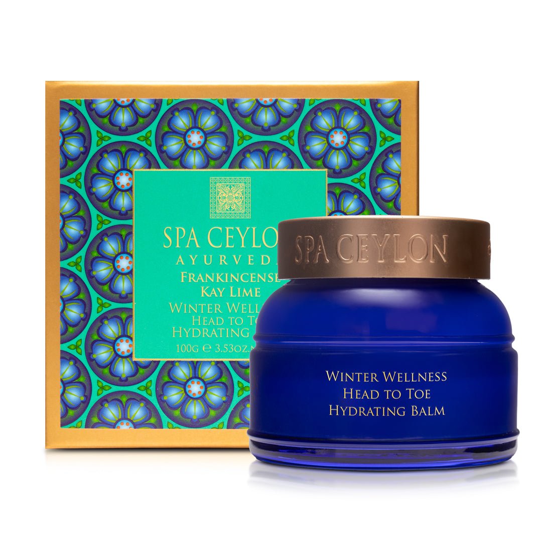 Frankincense Kaffir Lime - Winter Wellness Head to Toe Hydrating Balm 100g - Spa Ceylon UK