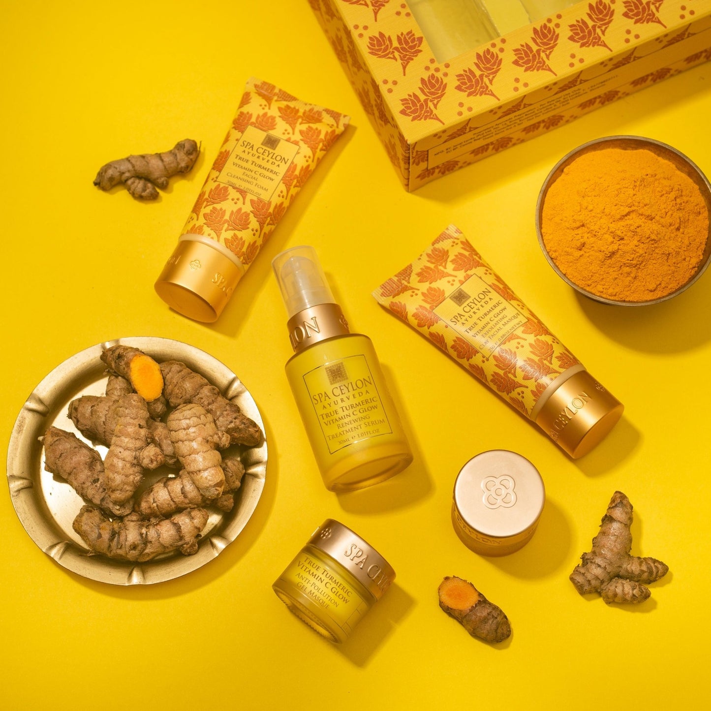 True Turmeric - Face Care Essential Set - Spa Ceylon UK