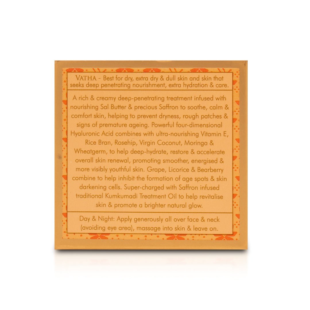 Sal & Saffron - Vitamin E Rich - Ultra - Nourishing Rich Facial Cream - 50g - Spa Ceylon UK