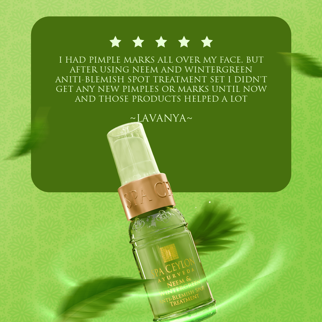 Anti - Blemish Spot Treatment - Neem & Wintergreen 20ml - Spa Ceylon UK