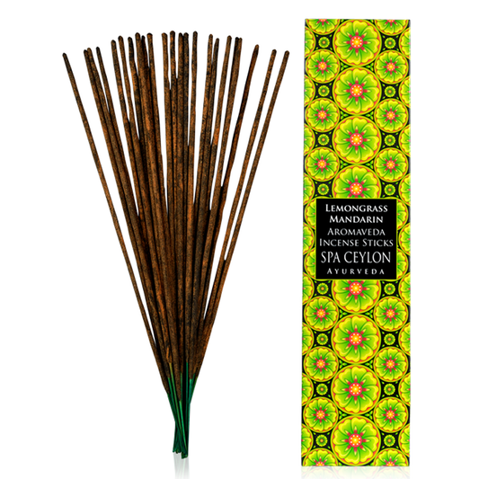 Lemongrass Mandarin - Aromaveda Incense Stick