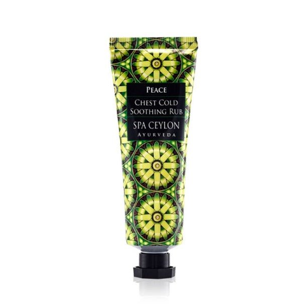 Peace - Chest Cold Soothing Rub 50g - Spa Ceylon UK