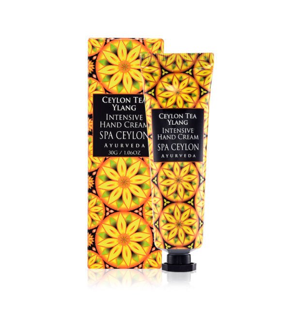 Ceylon Tea Ylang - Intensive Hand Cream 30g - Spa Ceylon UK