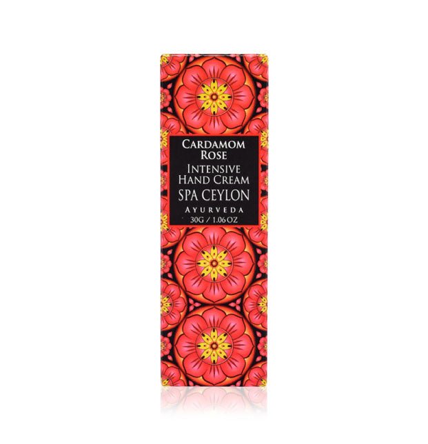 Cardamom Rose - Intensive Hand Cream 30g - Spa Ceylon UK