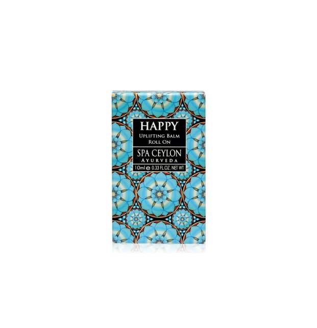 Happy Uplifting Balm Roll On 10ml - Spa Ceylon UK