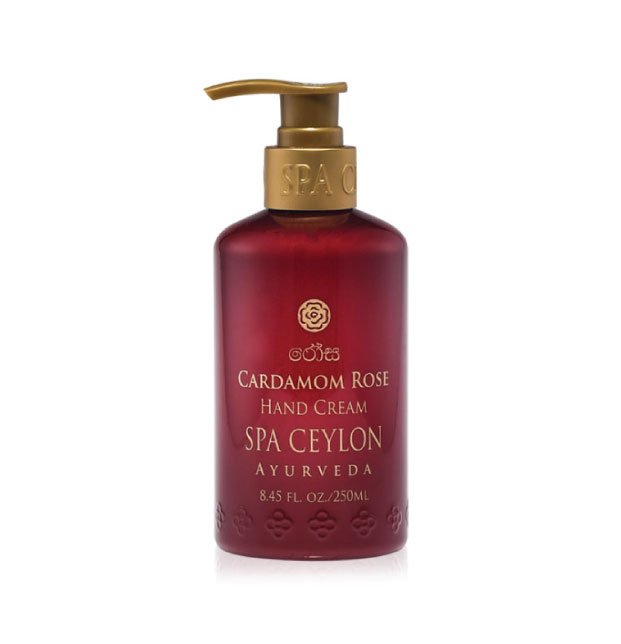Cardamom Rose – Hand Cream 250ml - Spa Ceylon UK