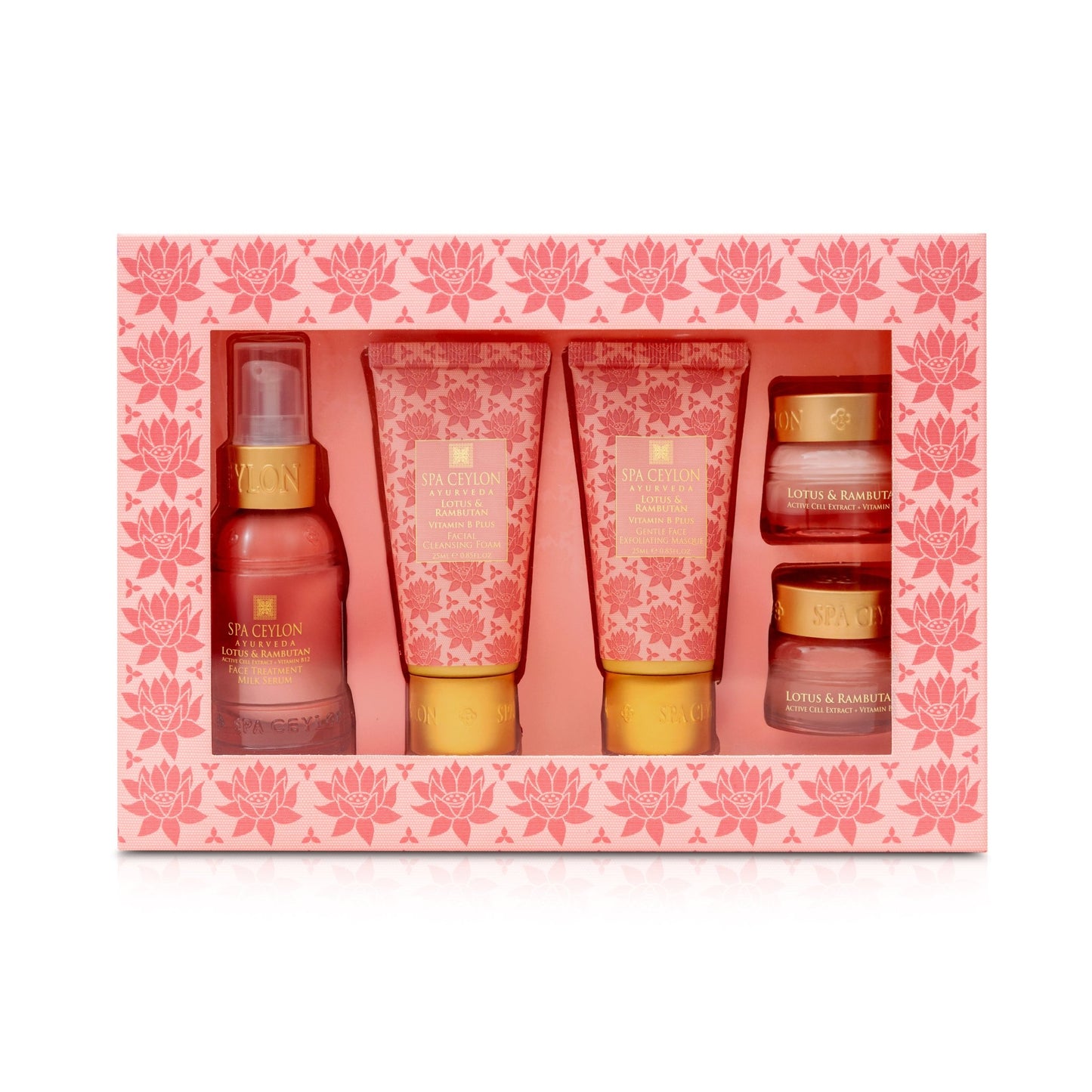 Lotus & Rambutan - Face Care Essentials Set - Spa Ceylon UK