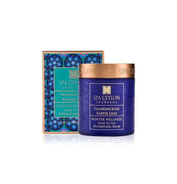 Frankincense Kay Lime - Winter Wellness Head To Toe Hydrating Balm 200g - Spa Ceylon UK