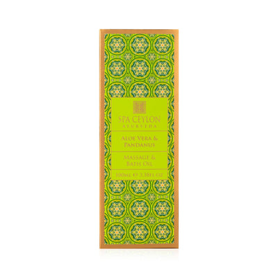 ALOE VERA & PANDANUS - Massage & Bath Oil 100ml