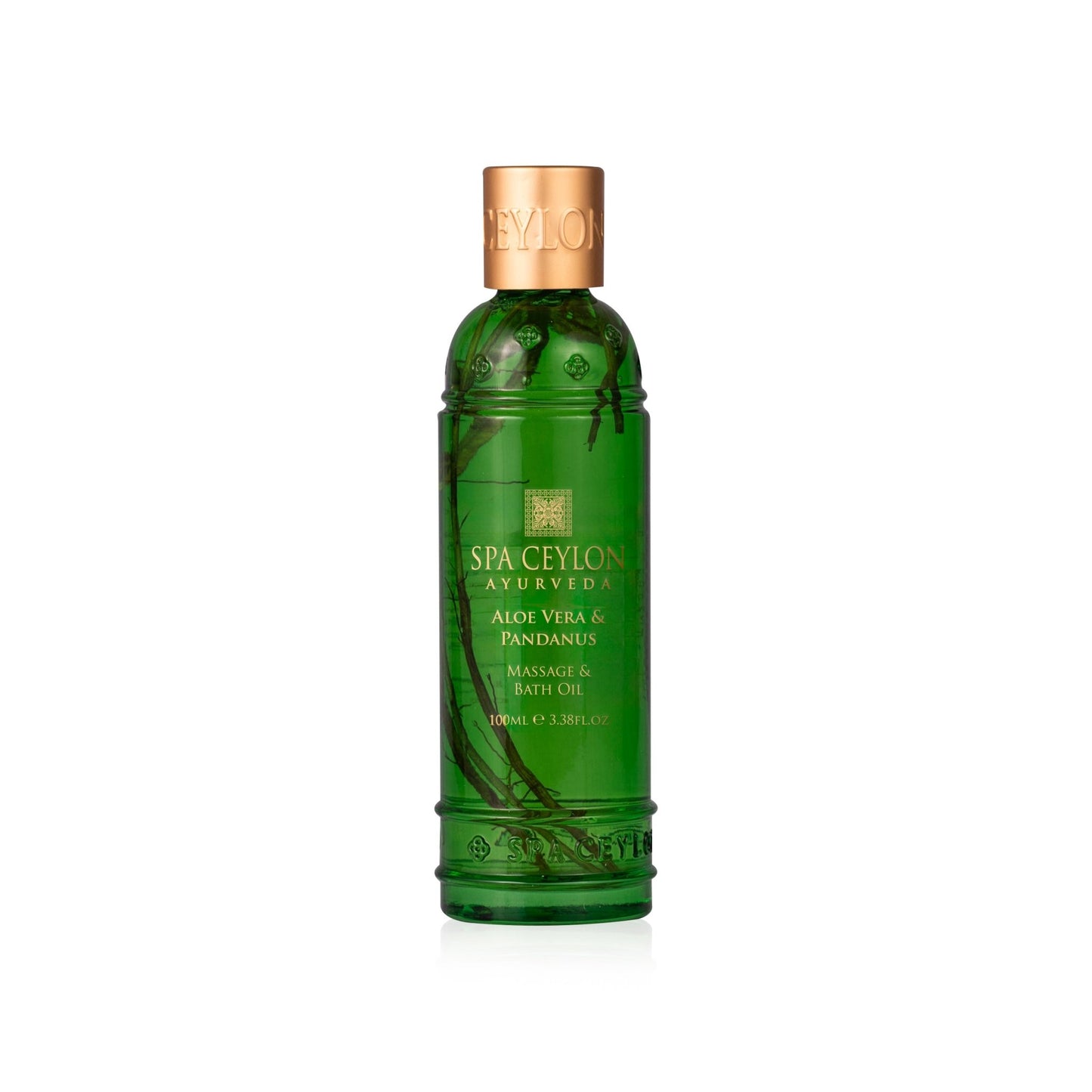 Aloe Vera & Pandanus - Massage & Bath Oil 100ml - Spa Ceylon UK