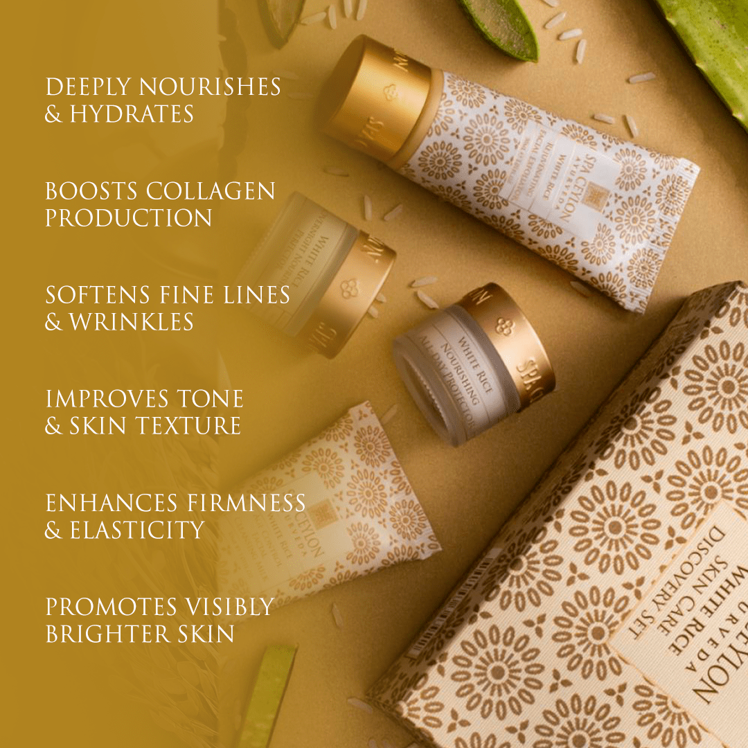 White Rice - Skin Care Discovery Set - Spa Ceylon UK