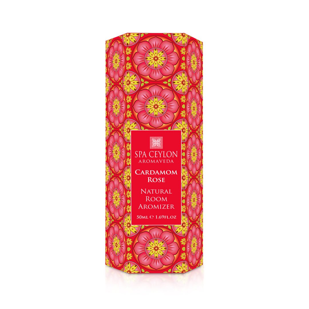 Cardamom Rose - Natural Twigs Room Aromizer 50ml - Spa Ceylon UK