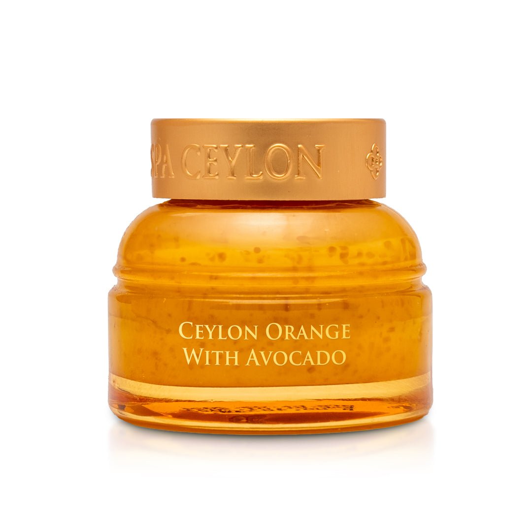 Ceylon Orange with Avocado - Lip Care Sleeping Masque - 50g - Spa Ceylon UK