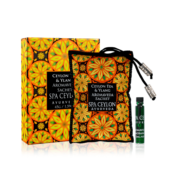 Ceylon Tea & Ylang - Aromaveda Sachet - Spa Ceylon UK