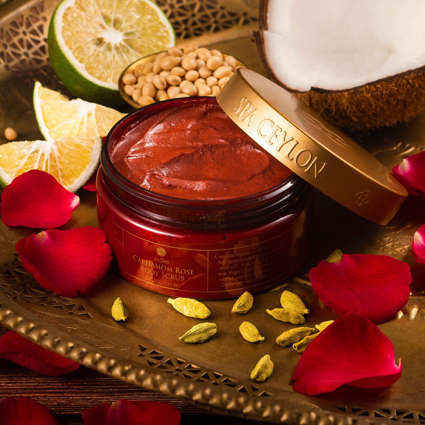 Cardamom Rose - Body Scrub 225g