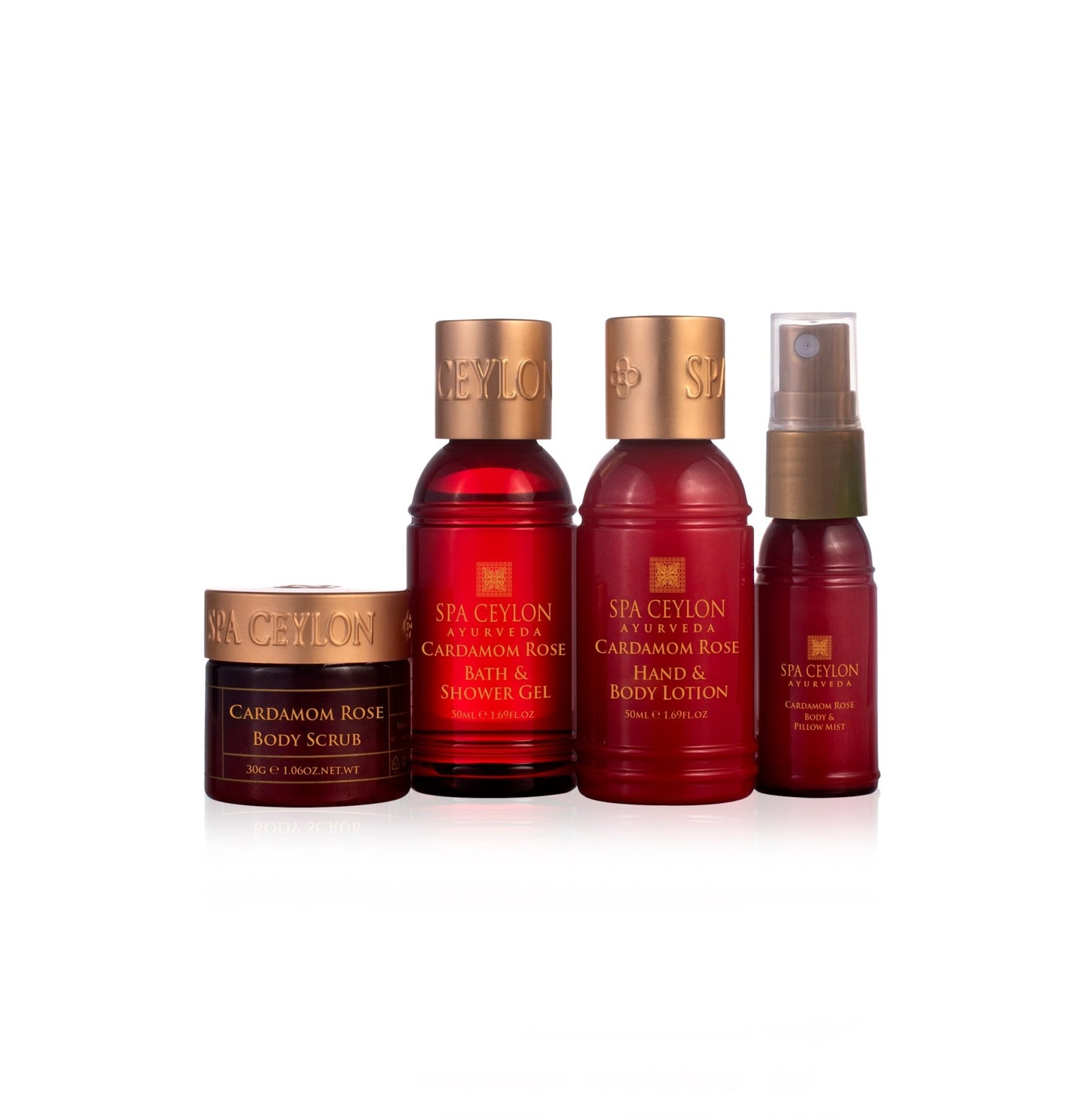 Cardamom Rose - Discovery Set - Spa Ceylon UK
