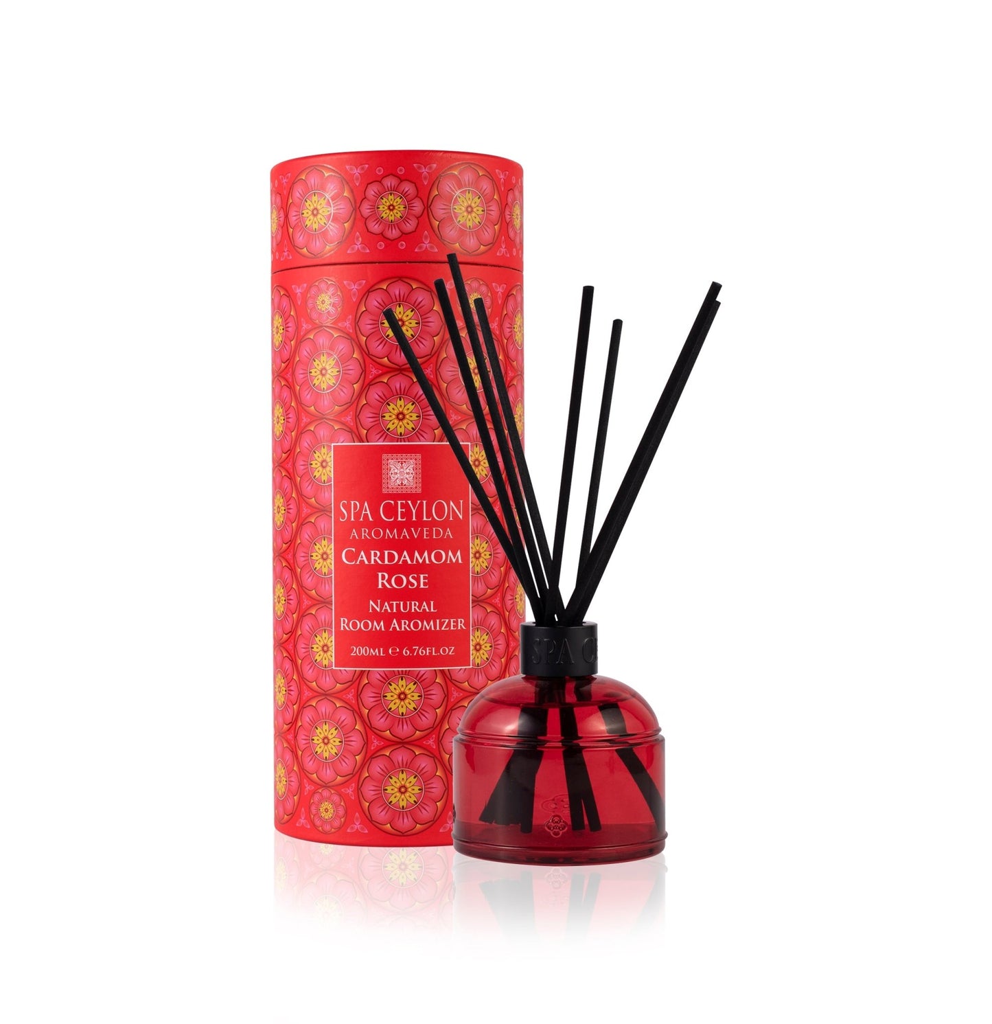 Cardamom Rose - Natural Room Aromizer 200ml - Spa Ceylon UK
