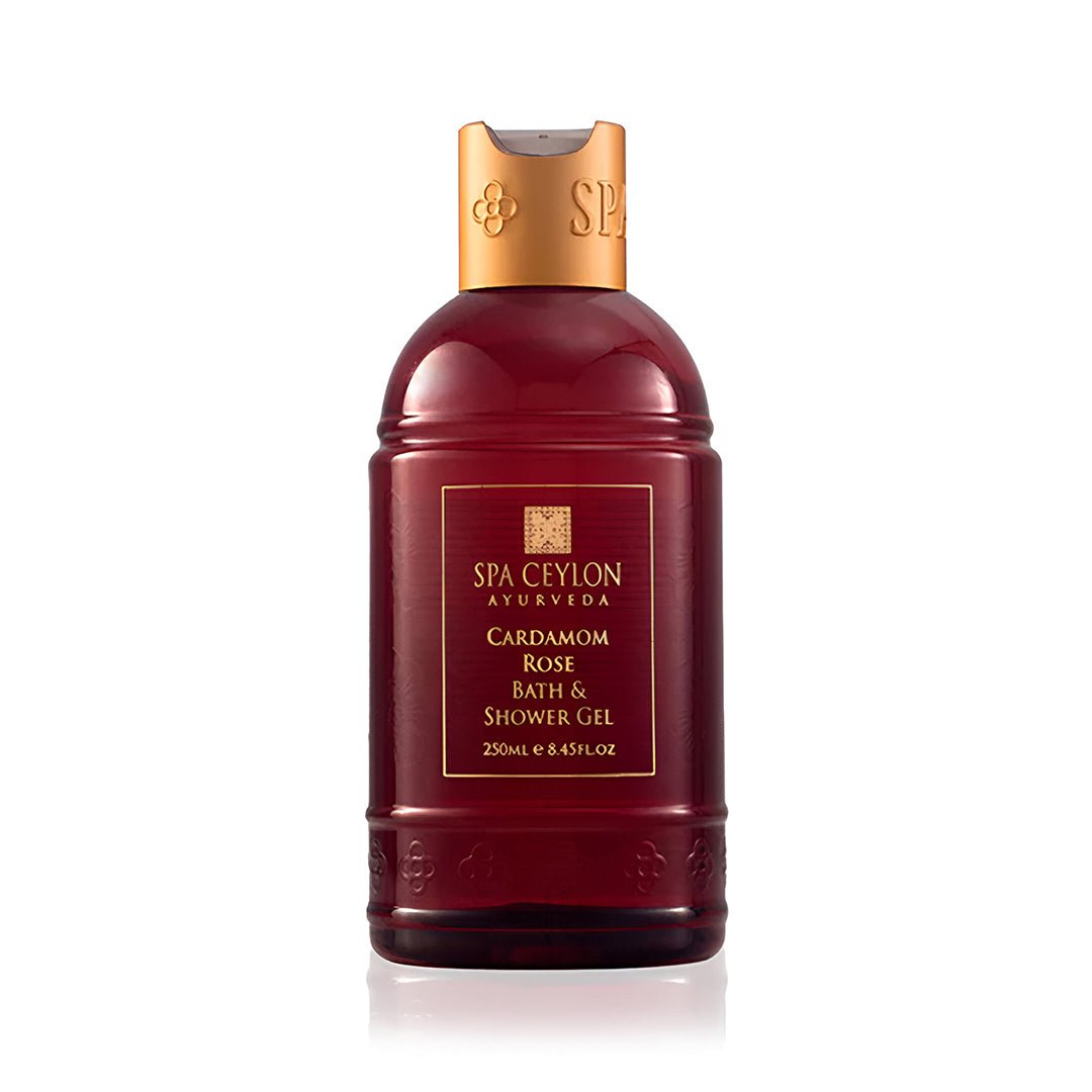 Cardamom Rose - Bath & Shower Gel 250ml - Spa Ceylon UK
