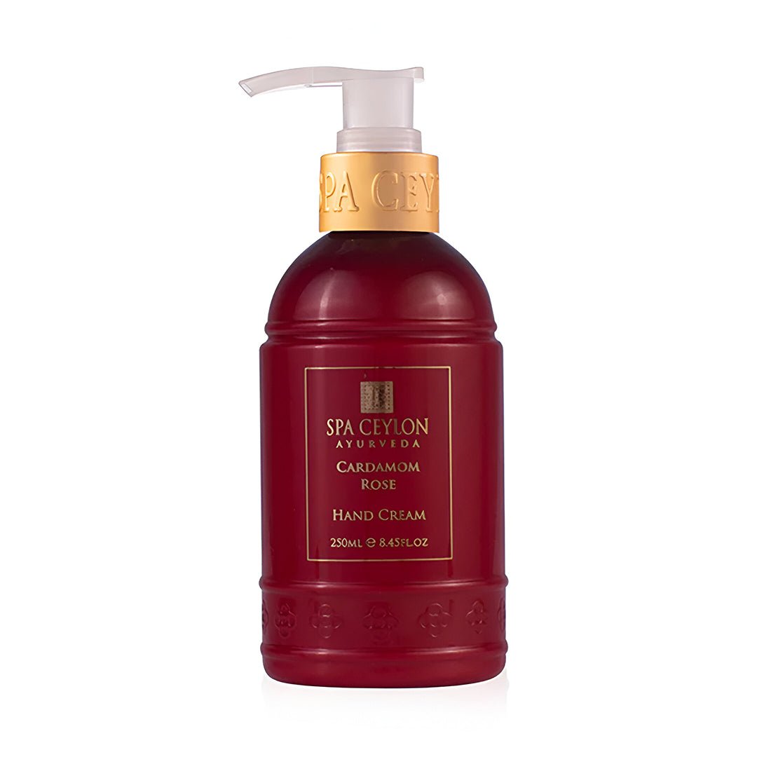 Cardamom Rose – Hand Cream 250ml - Spa Ceylon UK