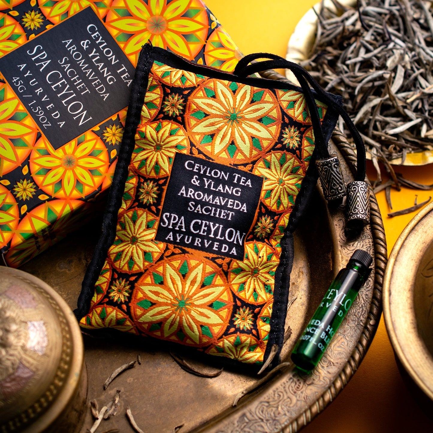 Ceylon Tea & Ylang - Aromaveda Sachet - Spa Ceylon UK