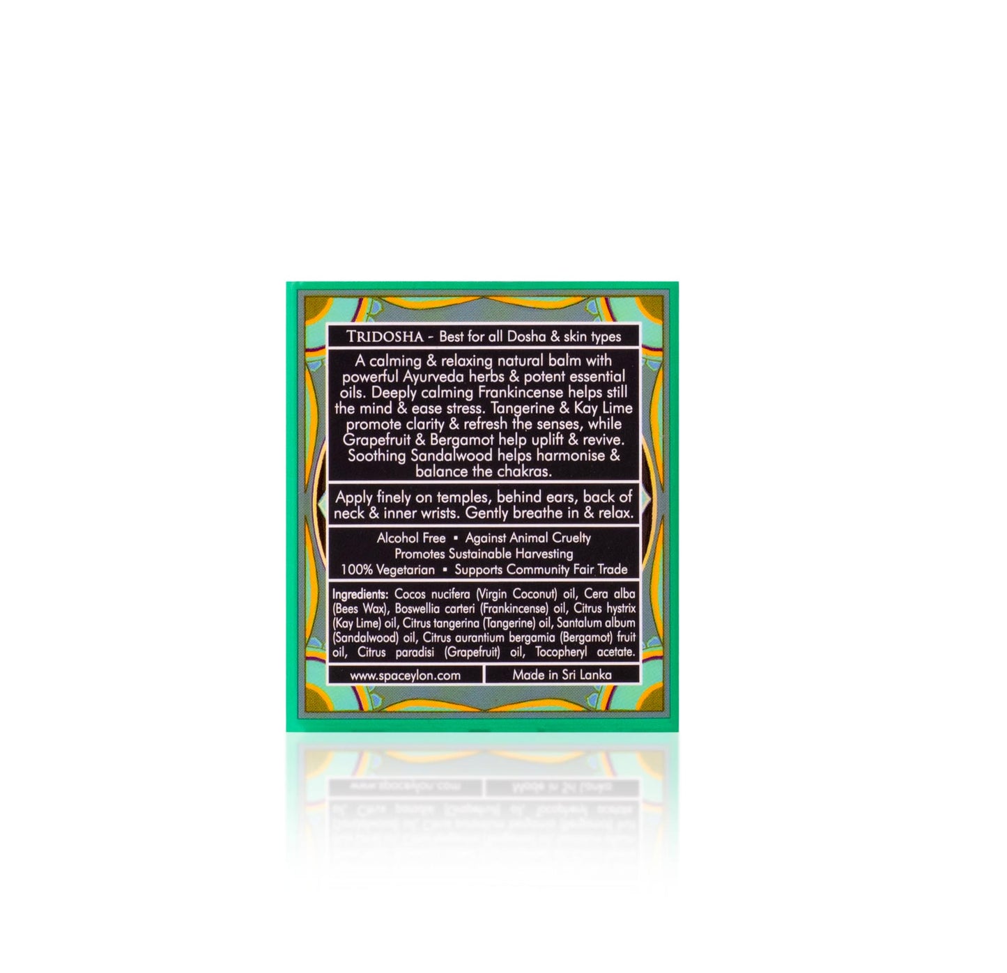 De - Stress - Harmonising Balm 25g - Spa Ceylon UK