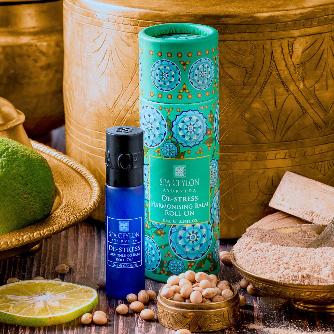 De - Stress - Harmonising Balm Roll on 10ml - Spa Ceylon UK
