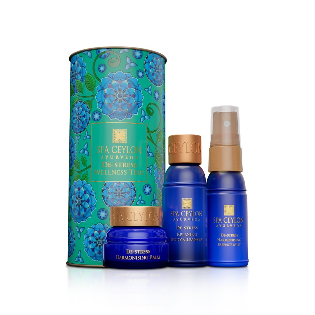 トライアルセット・サンプル SPA CEYLON DE-STRESS  SPA SET De-Stress Wellness Set - 3pcs – Spa Ceylon Sri Lanka
