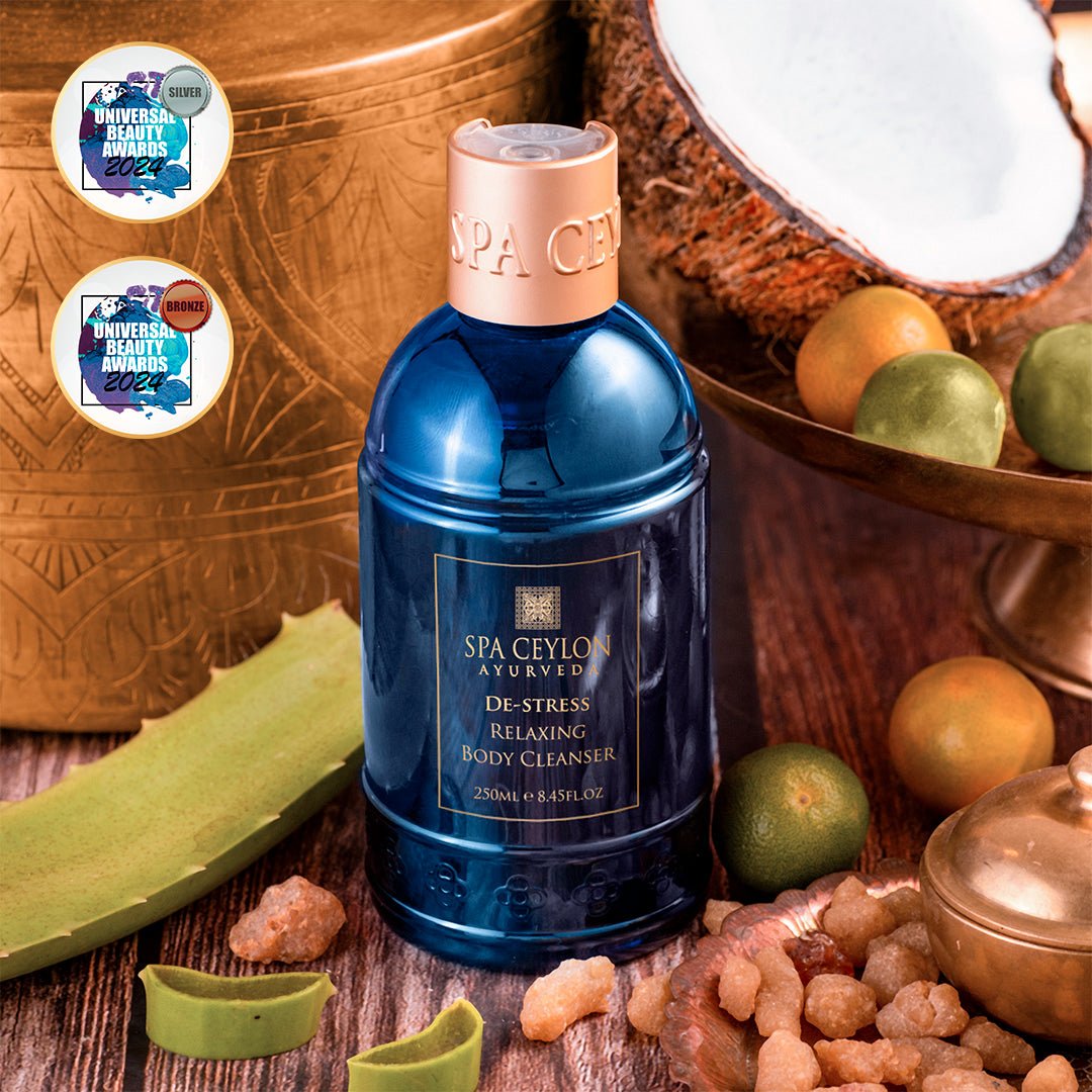 De - Stress - Relaxing Body Cleanser 250ml - Spa Ceylon UK