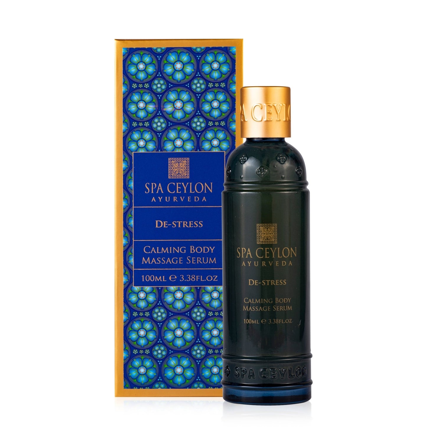 De - Stress - Calming Body Massage Serum 100ml - Spa Ceylon UK