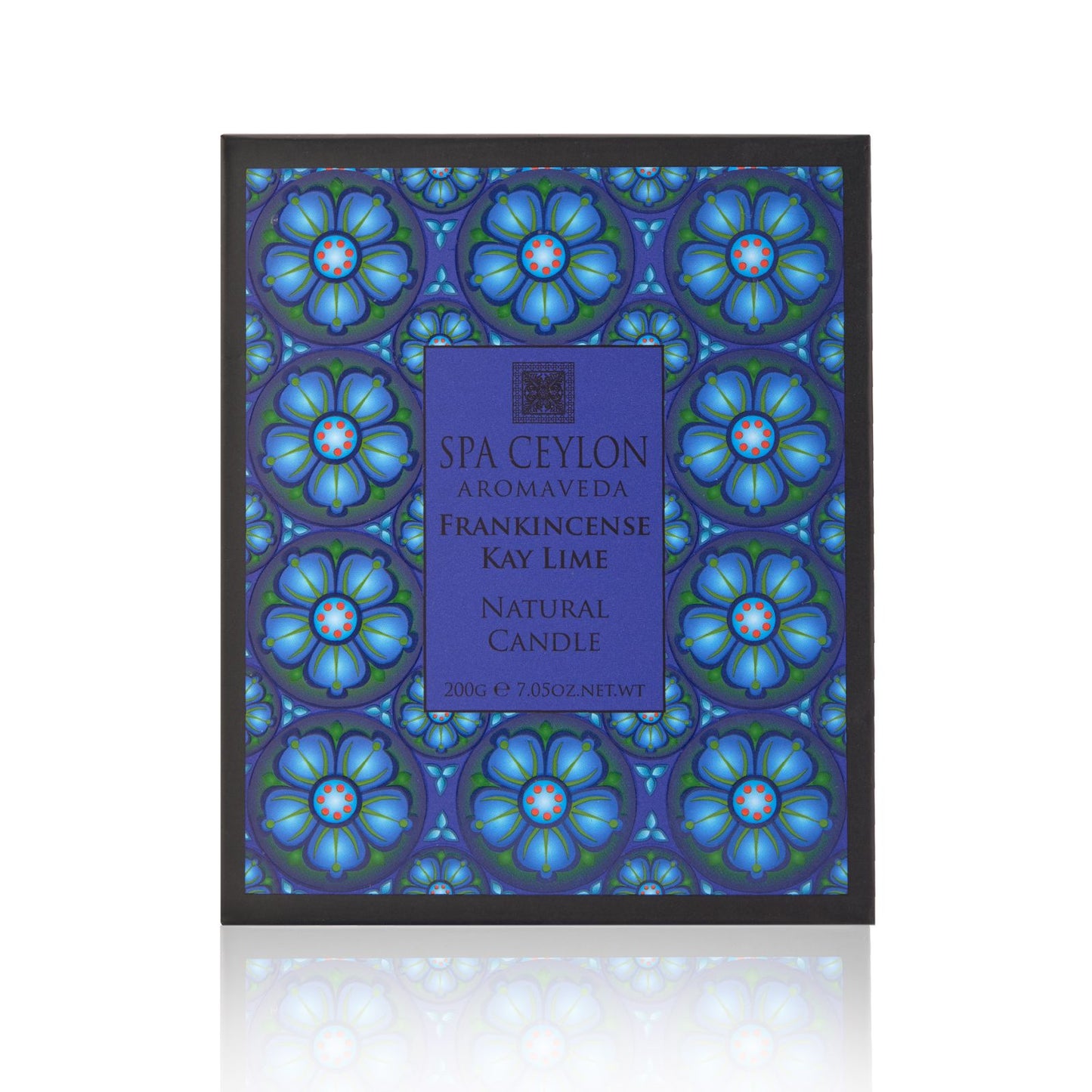 Frankincense Kay Lime - Natural Candle 200g - Spa Ceylon UK