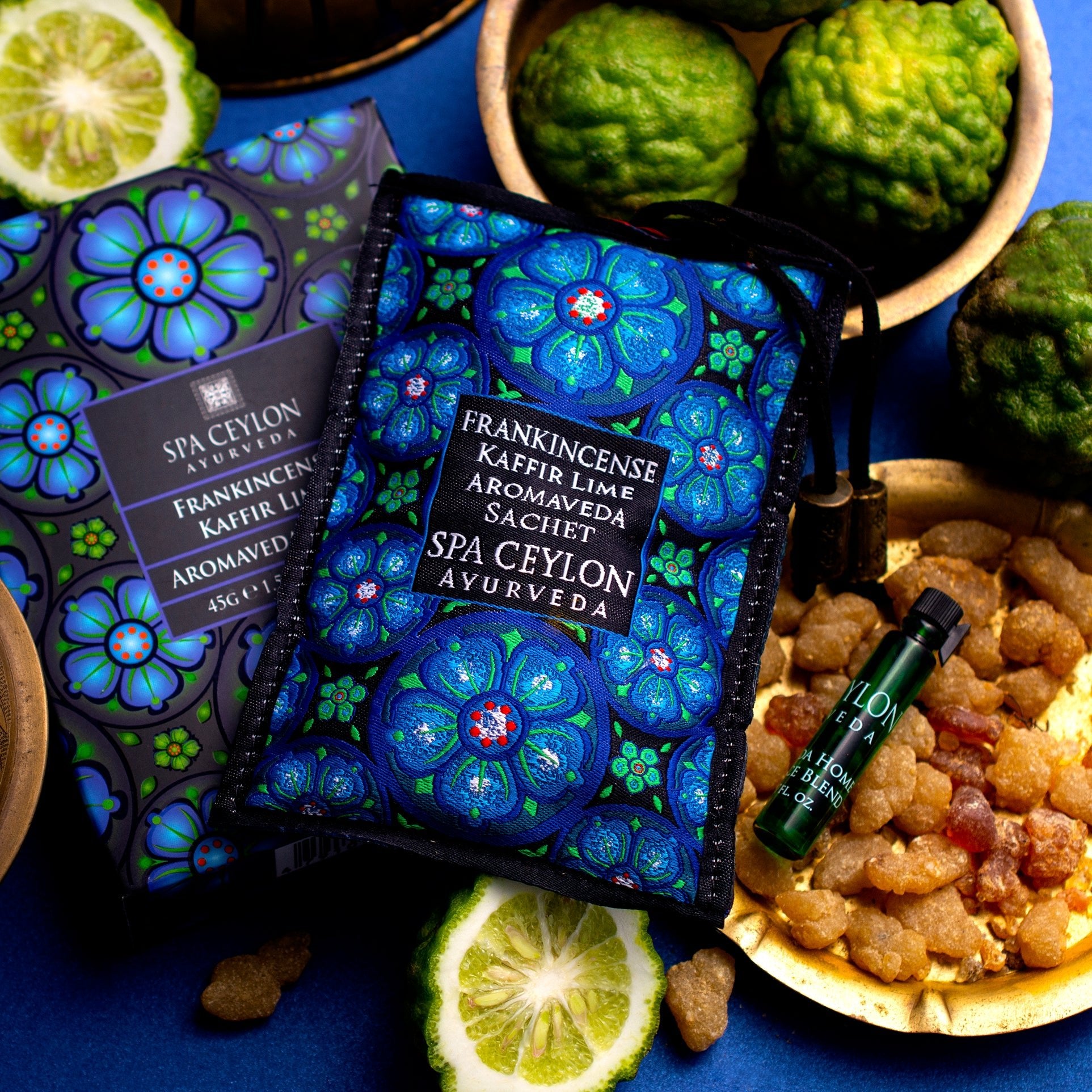 Frankincense Kay Lime - Aromaveda Sachet - Spa Ceylon UK
