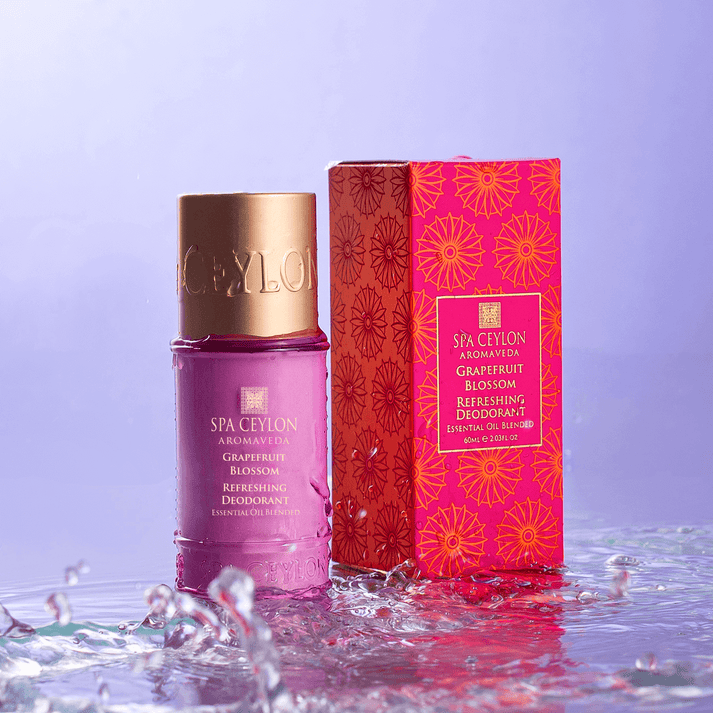 Grapefruit Blossom - Eau de Ceylon - Refreshing Deodorant - 60ml - Spa Ceylon UK