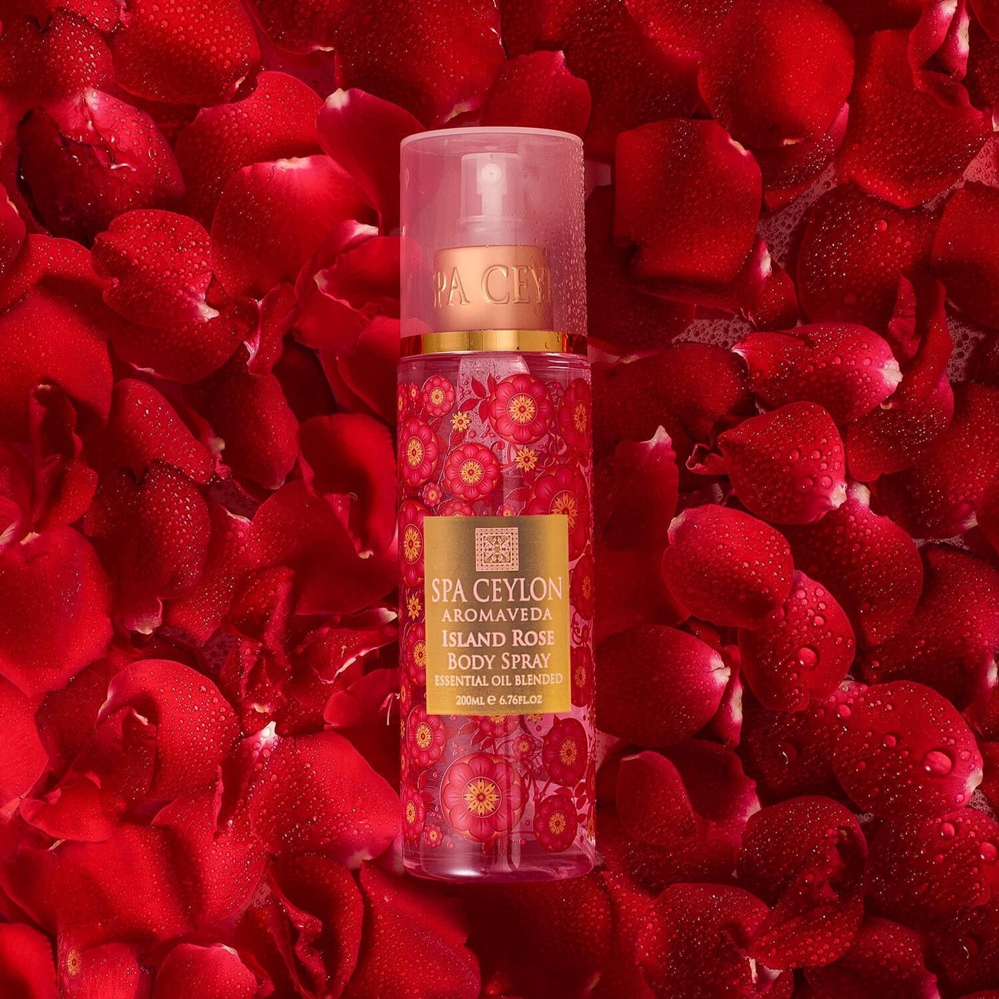 Island Rose - Body Spray 200ml - Spa Ceylon UK