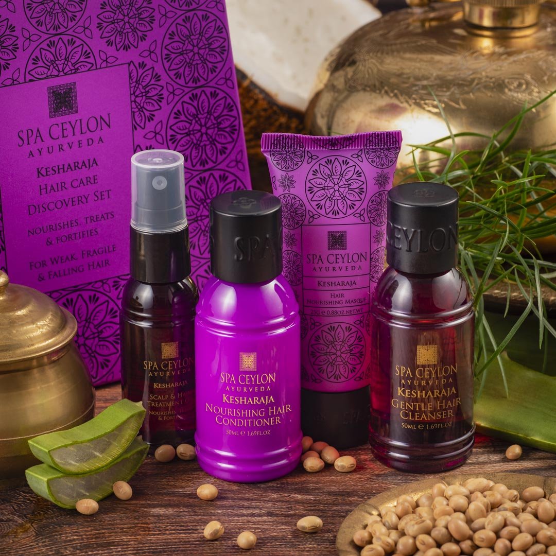 Kesharaja - Hair Care Discovery Set - Spa Ceylon UK