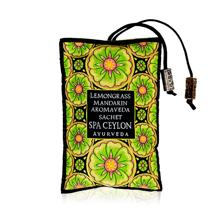 Lemongrass Mandarin - Aromaveda Sachet - Spa Ceylon UK