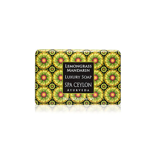 Lemongrass Mandarin Luxury Soap 250g - Spa Ceylon UK