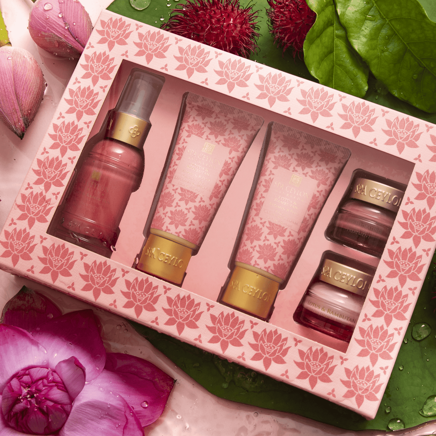 Lotus & Rambutan - Face Care Essentials Set - Spa Ceylon UK