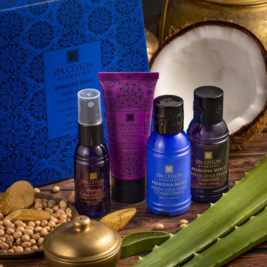 Margosa Mint - Hair Care Discovery Set - Spa Ceylon UK