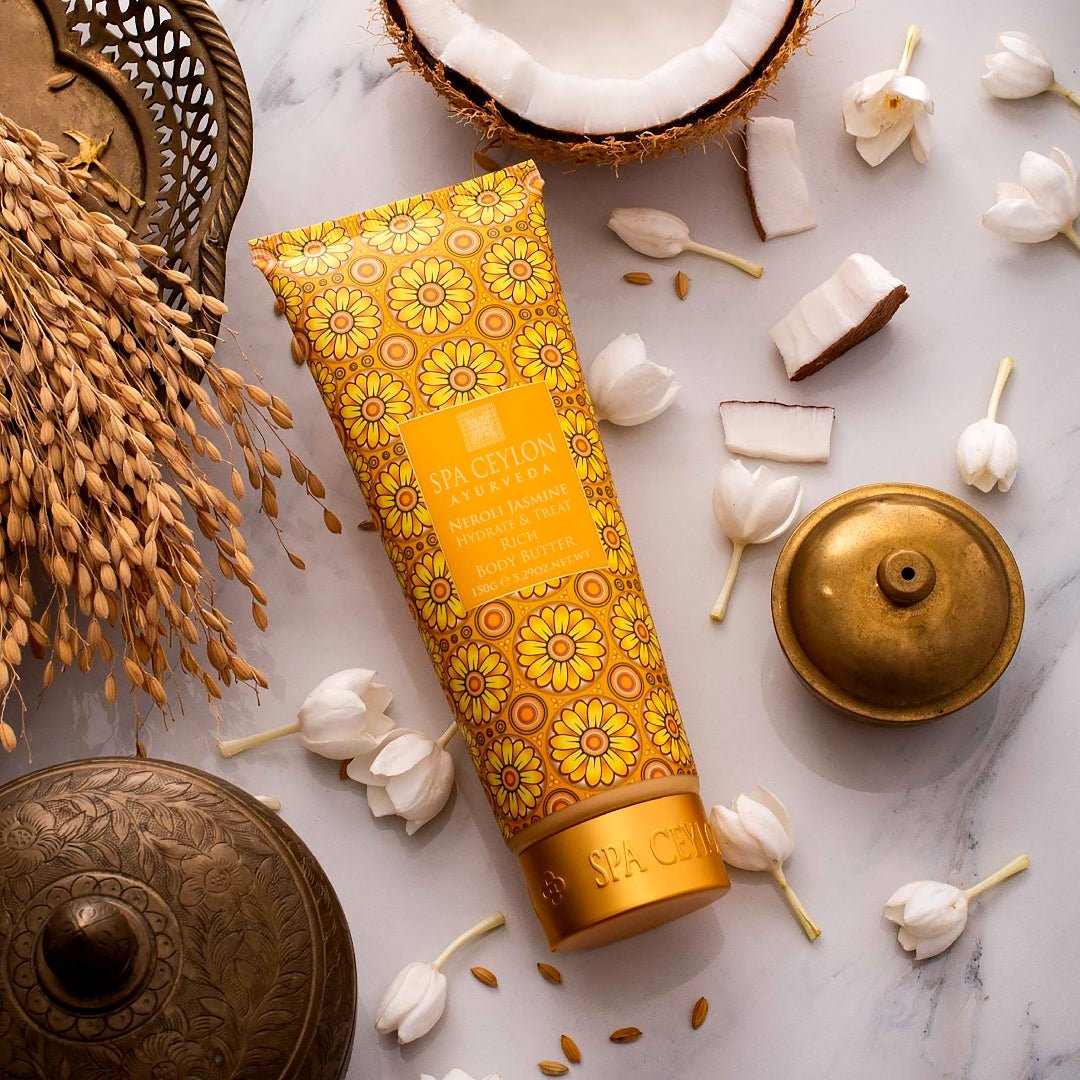 Neroli Jasmine - Hydrate & Treat Rich Body Butter - 150g - Spa Ceylon UK