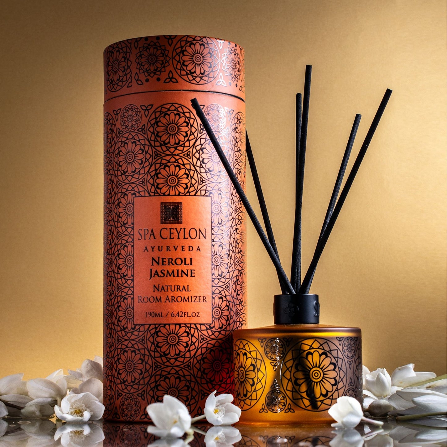 Neroli Jasmine - Floral Room Aromizer 190ml - Spa Ceylon UK