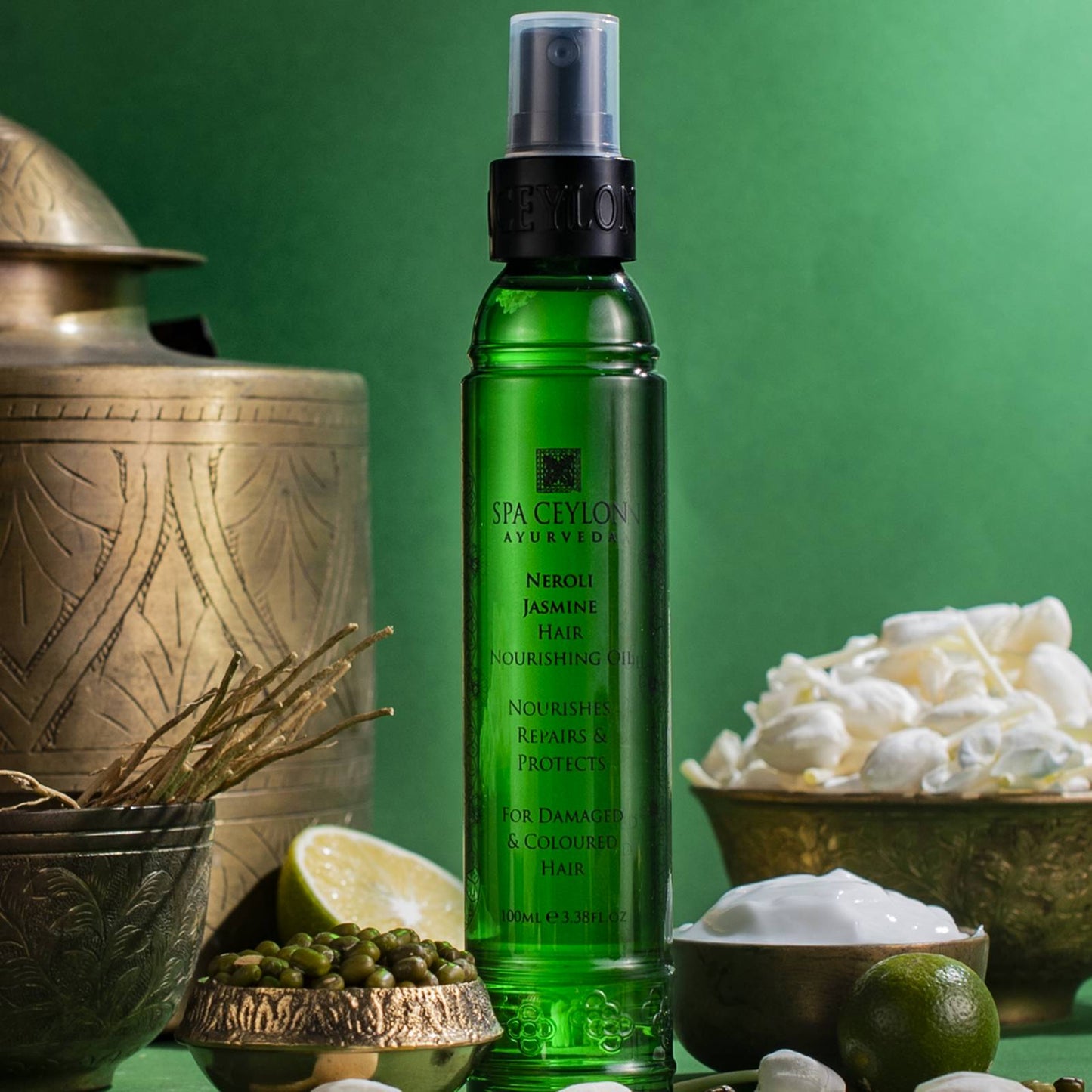 Neroli Jasmine - Hair Nourishing Oil 100ml - Spa Ceylon UK
