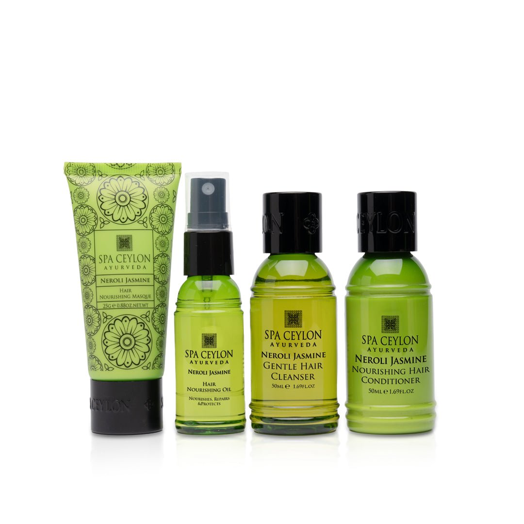 Neroli Jasmine - Hair Care Discovery Set - Spa Ceylon UK