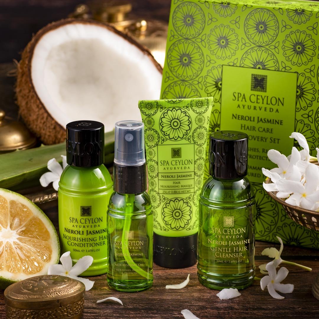 Neroli Jasmine - Hair Care Discovery Set - Spa Ceylon UK