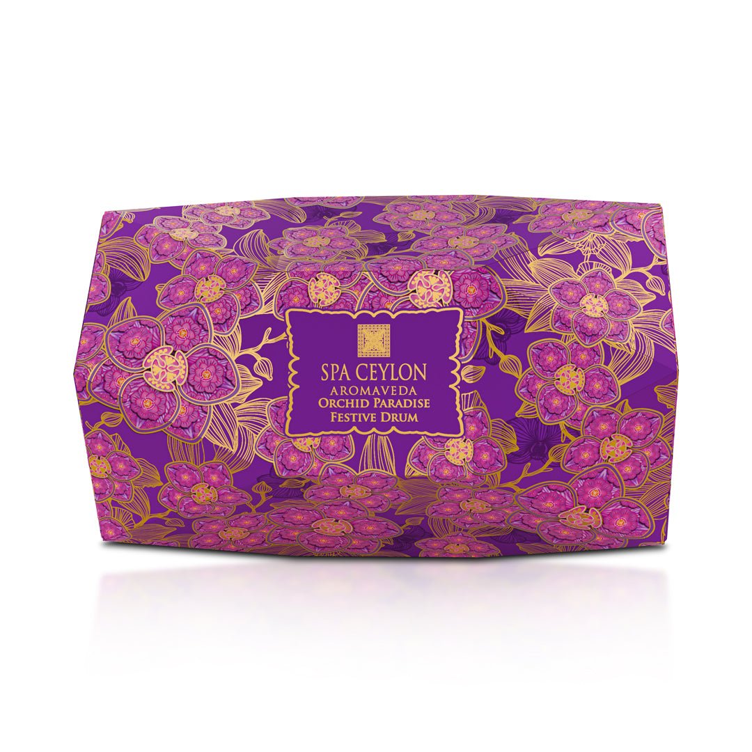 Orchid Paradise Festive Drum - Spa Ceylon UK