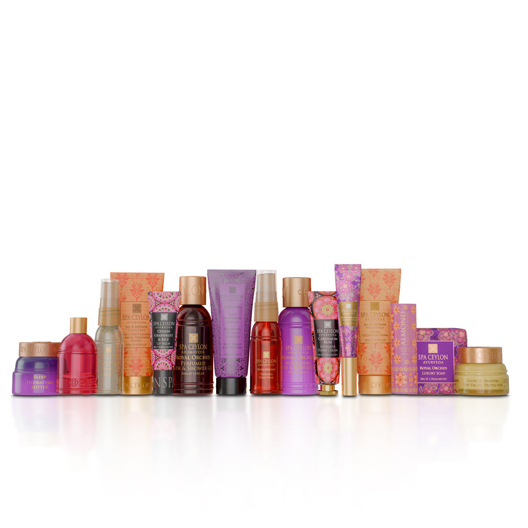 Orchid Paradise Fifteen Days Wellness & Beauty Calendar